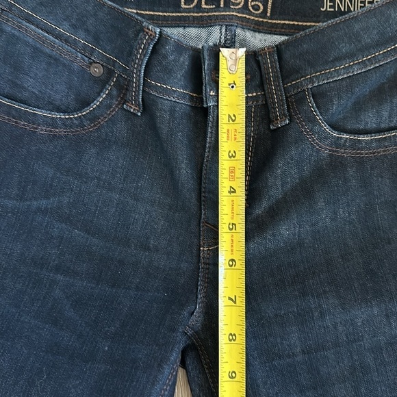 DL1961 Jennifer high rise boot cut jeans dark wash size 25 - Picture 8 of 9